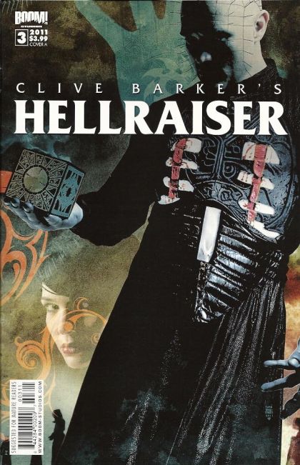 Clive Barker's: Hellraiser (Boom!)  |  Issue#3A | Year:2011 | Series: Hellraiser | Pub: Boom! Studios | Cover A Tim Bradstreet