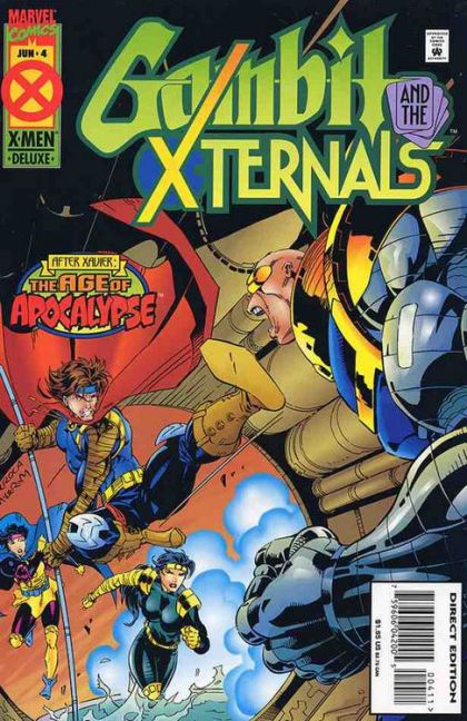 Gambit and the X-Ternals Age of Apocalypse - The Maze |  Issue#4A | Year:1995 | Series: Gambit | Pub: Marvel Comics | Direct Edition