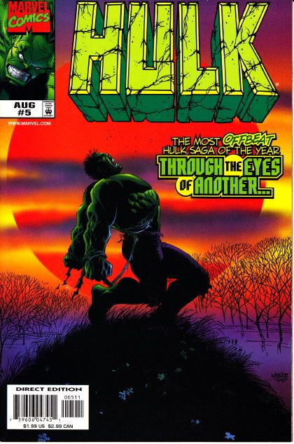 The Incredible Hulk, Vol. 2 Yes, I Saw The Hulk! |  Issue#5A | Year:1999 | Series: Hulk | Pub: Marvel Comics | Direct Edition