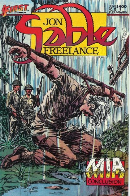 Jon Sable, Freelance MIA, Part 2, Here There Are Tigers |  Issue#13 | Year:1984 | Series: Jon Sable | Pub: First Comics |