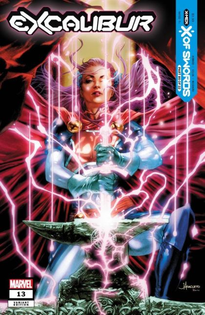 Excalibur, Vol. 4 X of Swords - Chapter 9 |  Issue#13G | Year:2020 | Series: Excalibur | Pub: Marvel Comics | Jay Anacleto Trade Variant