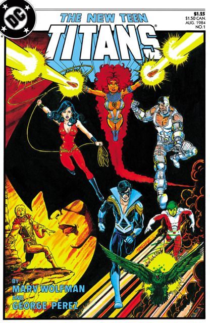 The New Teen Titans, Vol. 2 Shadows In The Dark |  Issue#1A | Year:1984 | Series: Teen Titans | Pub: DC Comics | Regular Edition