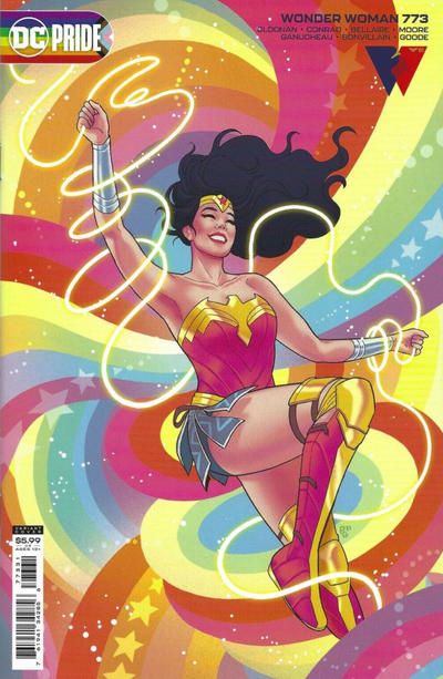 Wonder Woman, Vol. 5 Afterworlds, Afterworlds Part 4 / Stories To Tell |  Issue#773C | Year:2021 | Series: Wonder Woman | Pub: DC Comics | Paulina Ganucheau Pride Variant