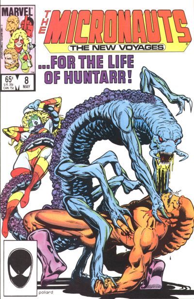 Micronauts, Vol. 2 Death and Transfiguration! |  Issue#8A | Year:1985 | Series: Micronauts | Pub: Marvel Comics | Direct Edition