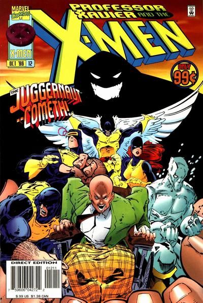 Professor Xavier and the X-Men Sibling Rivalry |  Issue#12 | Year:1996 | Series: X-Men | Pub: Marvel Comics |