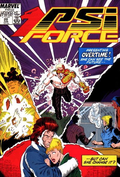 Psi Force The Girls With The Far Away Eyes; The Sublet |  Issue#20 | Year:1988 | Series: New Universe | Pub: Marvel Comics |