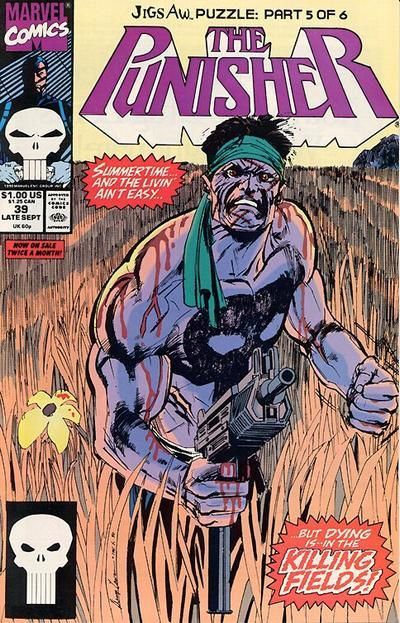 The Punisher, Vol. 2 Jigsaw Puzzle, Part 5: A Man Of Wealth And Taste |  Issue#39A | Year:1990 | Series: Punisher | Pub: Marvel Comics | Direct Edition