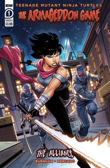 Teenage Mutant Ninja Turtles: The Armageddon Game - The Alliance The Armageddon Game  |  Issue#1B | Year:2022 | Series: Teenage Mutant Ninja Turtles | Pub: IDW Publishing | Ariel Medel Variant