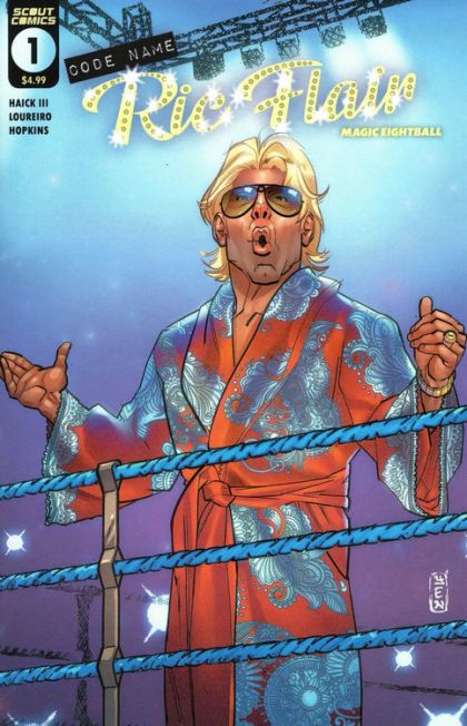 Codename: Ric Flair  |  Issue#1B | Year:2023 | Series:  | Pub: Scout Comics | Georges Duarte Cover