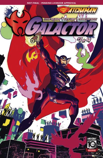 Gatchaman: Galactor  |  Issue#1B | Year:2024 | Series:  | Pub: Mad Cave | Riley Rossmo Variant