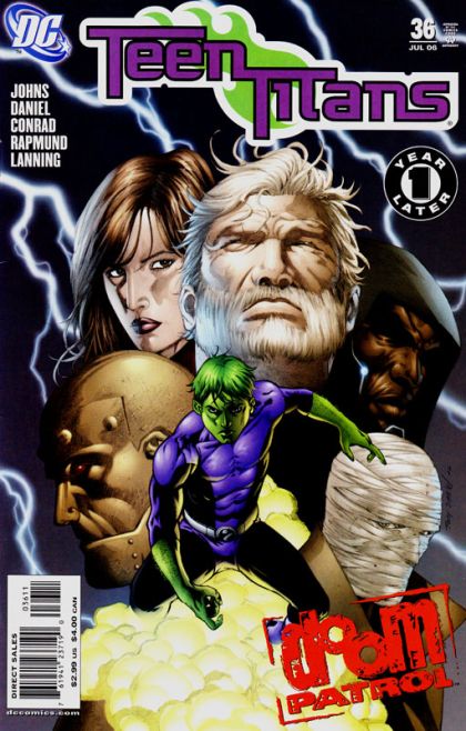 Teen Titans, Vol. 3 The New Teen Titans, Part 3 |  Issue#36A | Year:2006 | Series: Teen Titans | Pub: DC Comics | Direct Edition