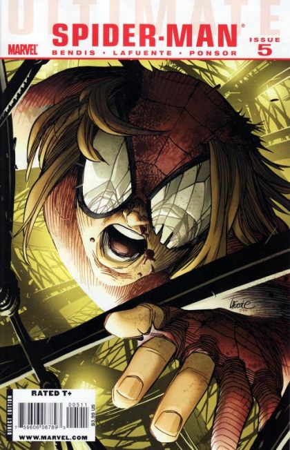 Ultimate Comics Spider-Man, Vol. 1 The New World According to Peter Parker, Part Five |  Issue#5A | Year:2009 | Series:  | Pub: Marvel Comics | David LaFuente Regular