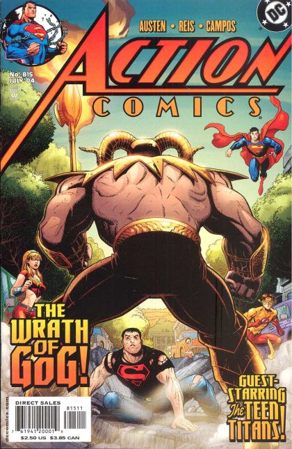Action Comics, Vol. 1 Superman vs Gog, Part 1: End Times |  Issue#815A | Year:2004 | Series:  | Pub: DC Comics | Direct Edition