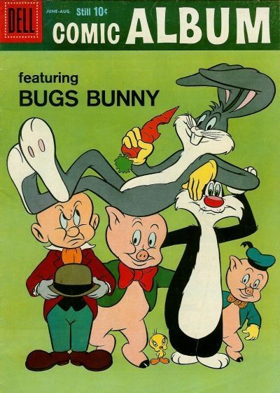 Comic Album MacBerny Bunny; Silly-Billy Bunny; Bunji Bunny; Bunita Bunny; The Greedy Speedster |  Issue#10 | Year:1960 | Series:  | Pub: Dell Publishing Co. |