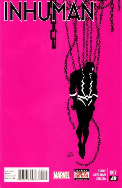 Inhuman Part 7: Out of the Darkness |  Issue#7A | Year:2014 | Series: Inhumans | Pub: Marvel Comics | Regular Ryan Stegman Cover
