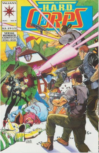 H.A.R.D. Corps The Last Days of Ditsy Duck |  Issue#9 | Year:1993 | Series:  | Pub: Valiant Entertainment |