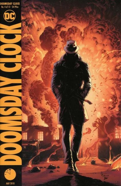 Doomsday Clock Walk On Water |  Issue#4B | Year:2018 | Series:  | Pub: DC Comics | Gary Frank Variant Cover