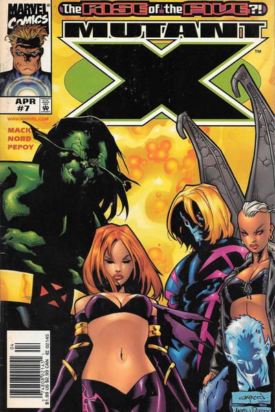 Mutant X The Season of Witch |  Issue#7B | Year:1999 | Series: X-Men | Pub: Marvel Comics | Newsstand Edition