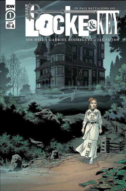 Locke & Key: In Pale Battalions Go  |  Issue#1B | Year:2020 | Series: Locke & Key | Pub: IDW Publishing | Gabriel Rodriguez Incentive Variant (1:10)