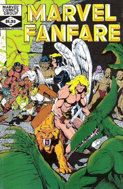 Marvel Fanfare, Vol. 1 Lost Souls / Mindgame / Ordeal |  Issue#4 | Year:1982 | Series:  | Pub: Marvel Comics |