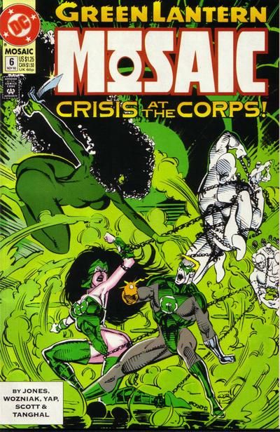 Green Lantern: Mosaic Step Outside |  Issue#6A | Year:1992 | Series: Green Lantern | Pub: DC Comics | Direct Edition