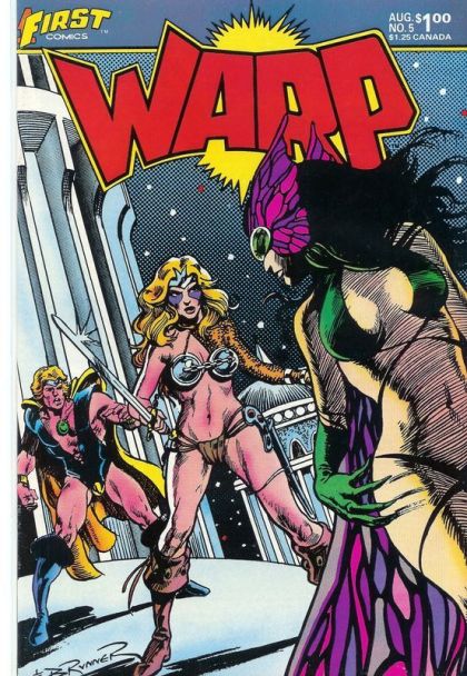 Warp The Darkest Hour / The Dogs of War |  Issue#5 | Year:1983 | Series:  | Pub: First Comics |