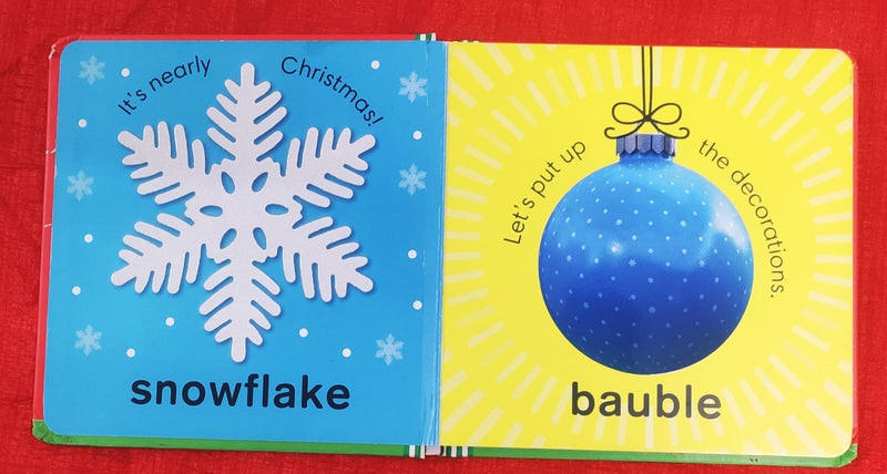 Baby's First Christmas | One Line Story  Book | For 0-2 Years Old | Board Book | SKU: 2405_101_A102