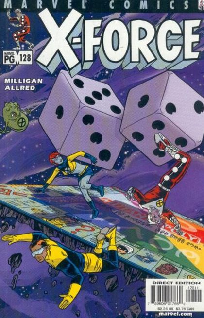 X-Force, Vol. 1 Someone Dies |  Issue#128A | Year:2002 | Series: X-Force | Pub: Marvel Comics |