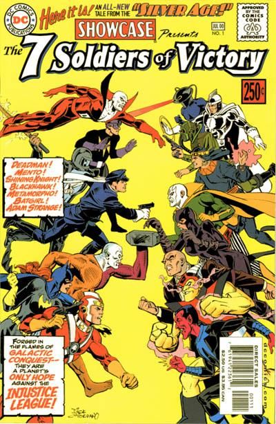 Silver Age: Showcase The Seven Soldiers Of Victory |  Issue#1 | Year:2000 | Series: Silver Age Showcase | Pub: DC Comics | Dick Giordano Direct Sales