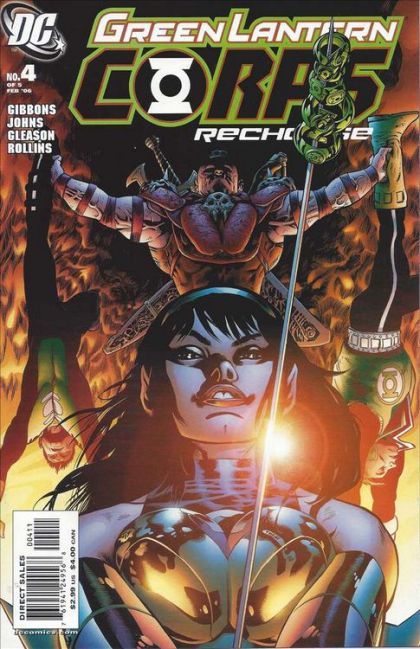 Green Lantern Corps: Recharge Hunted |  Issue#4 | Year:2006 | Series: Green Lantern | Pub: DC Comics | Patrick Gleason Regular