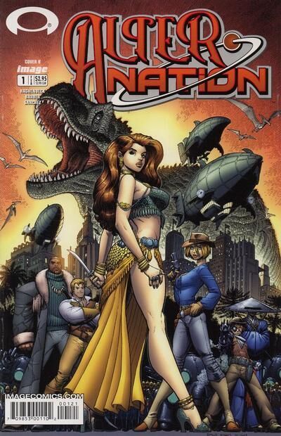 Alter Nation The American Front: An Ucrhonia Saga, The American Front: An Ucrhonia Saga, One Of Four Parts |  Issue#1B | Year:2004 | Series:  | Pub: Image Comics | Cover B