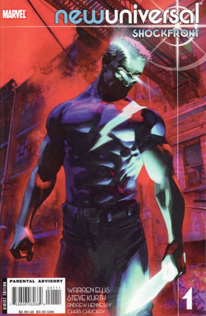 Newuniversal: Shockfront Tumble |  Issue#1 | Year:2008 | Series: New Universe | Pub: Marvel Comics |