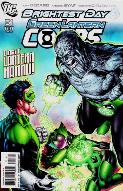 Green Lantern Corps, Vol. 1 Brightest Day - Revolt of the Alpha Lanterns, Part 4 |  Issue#51A | Year:2010 | Series: Green Lantern | Pub: DC Comics | Ardian Syaf Regular