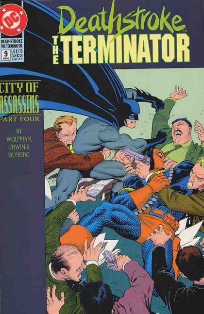 Deathstroke, The Terminator City Of Assassins, pt 4: The Resurrection |  Issue#9 | Year:1992 | Series: Deathstroke | Pub: DC Comics |
