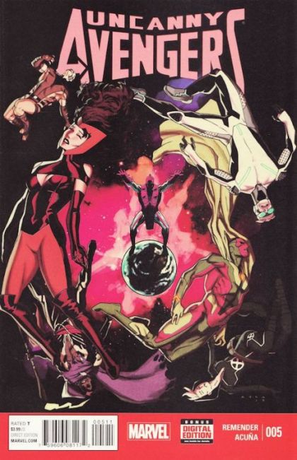 Uncanny Avengers, Vol. 2 Counter-Evolutionary |  Issue#5A | Year:2015 | Series: Avengers | Pub: Marvel Comics | Regular Kris Anka Cover