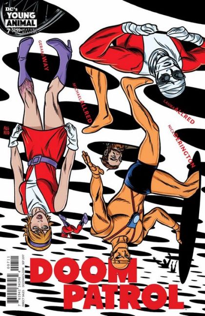 Doom Patrol, Vol. 6 Into the Scantoverse or Emotional Robots and Psychic Werewolves |  Issue#7A | Year:2017 | Series: Doom Patrol | Pub: DC Comics | Michael Allred Regular Cover