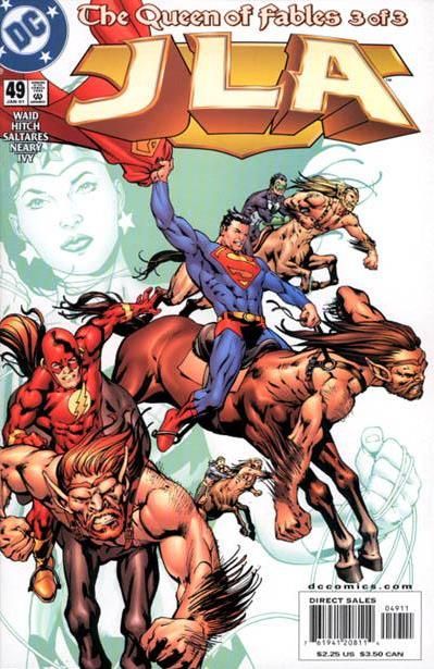 JLA The Queen of Fables, Part 3: Unhappily Ever After |  Issue#49A | Year:2000 | Series: JLA | Pub: DC Comics | Direct Edition
