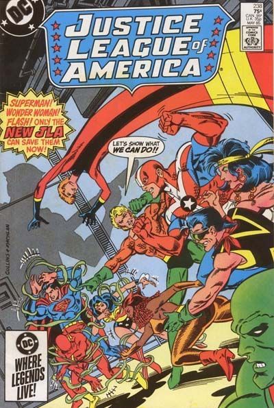Justice League of America, Vol. 1 Savage Symphony |  Issue#238A | Year:1985 | Series: Justice League | Pub: DC Comics | Direct Edition