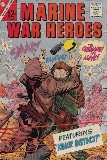 Marine War Heroes Killer Instinct |  Issue#10 | Year: | Series:  | Pub: Charlton Comics |