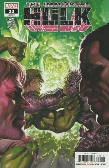 The Immortal Hulk The Face of the Enemy |  Issue#23A | Year:2019 | Series:  | Pub: Marvel Comics | Regular Alex Ross Cover