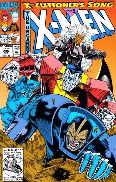 Uncanny X-Men, Vol. 1 X-Cutioner's Song - Part 5: Familiar Refrain |  Issue#295A | Year:1992 | Series: X-Men | Pub: Marvel Comics | Direct Edition
