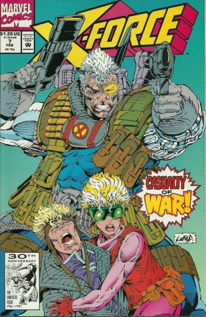 X-Force, Vol. 1 Under the Knife |  Issue#7A | Year:1991 | Series: X-Force | Pub: Marvel Comics