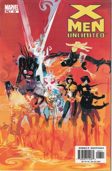 X-Men Unlimited, Vol. 1 Keepsake; Lockheed the Dragon |  Issue#43 | Year:2003 | Series: X-Men | Pub: Marvel Comics | Bill Sienkiewicz Regular