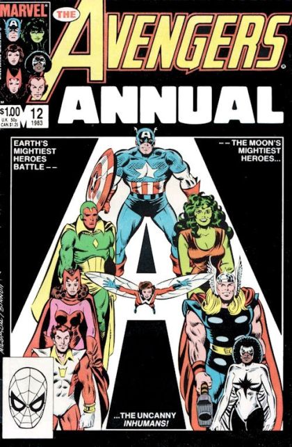 The Avengers, Vol. 1 Annual Moonrise |  Issue#12A | Year:1983 | Series: Avengers | Pub: Marvel Comics | Direct Edition