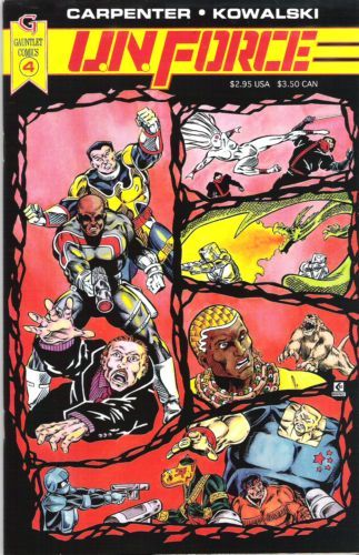 U.N. Force I, Spy |  Issue#4 | Year:1993 | Series:  | Pub: Caliber Comics |