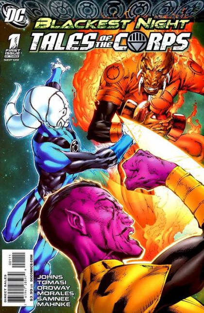 Blackest Night: Tales of the Corps Blackest Night - Tales of the Blue Lantern: Saint Walker / Tales of the Sinestro Corps: Mongul / Tales of the Indigo Tribe |  Issue