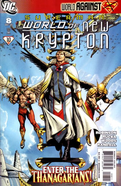 Superman: World of New Krypton World Against Superman - World of New Krypton, Part Eight |  Issue#8A | Year:2009 | Series: Superman | Pub: DC Comics | Gary Frank Regular Cover