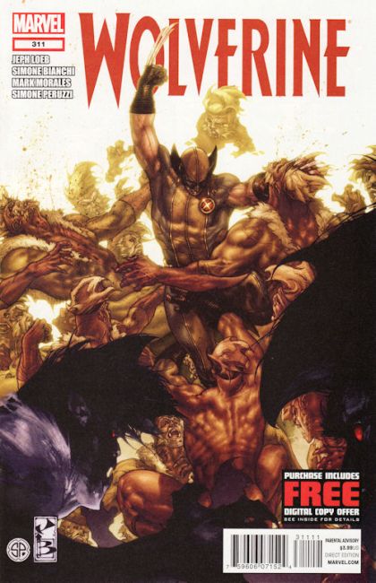 Wolverine, Vol. 4 Sabretooth Reborn, Chapter Two: Nightmare in Red |  Issue#311A | Year:2012 | Series: Wolverine | Pub: Marvel Comics | Simone Bianchi Regular