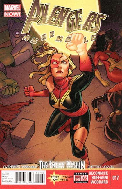 Avengers Assemble, Vol. 2 (2012) The Enemy Within - Part 4 |  Issue#17A | Year:2013 | Series: Avengers | Pub: Marvel Comics | Regular Joe Quinones Cover