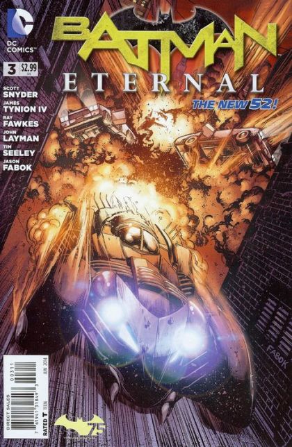 Batman Eternal  |  Issue#3 | Year:2014 | Series: Batman | Pub: DC Comics | Jason Fabok Regular